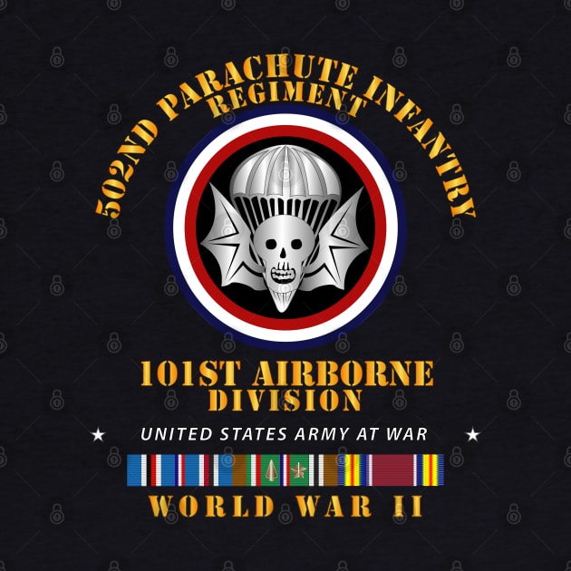 502nd PIR 101st Airborne Div - WWII w EUR SVC by twix123844